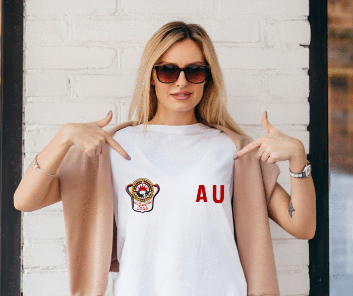 Round-Neck Andhra University T-Shirt - New Collection 2 - Image 2